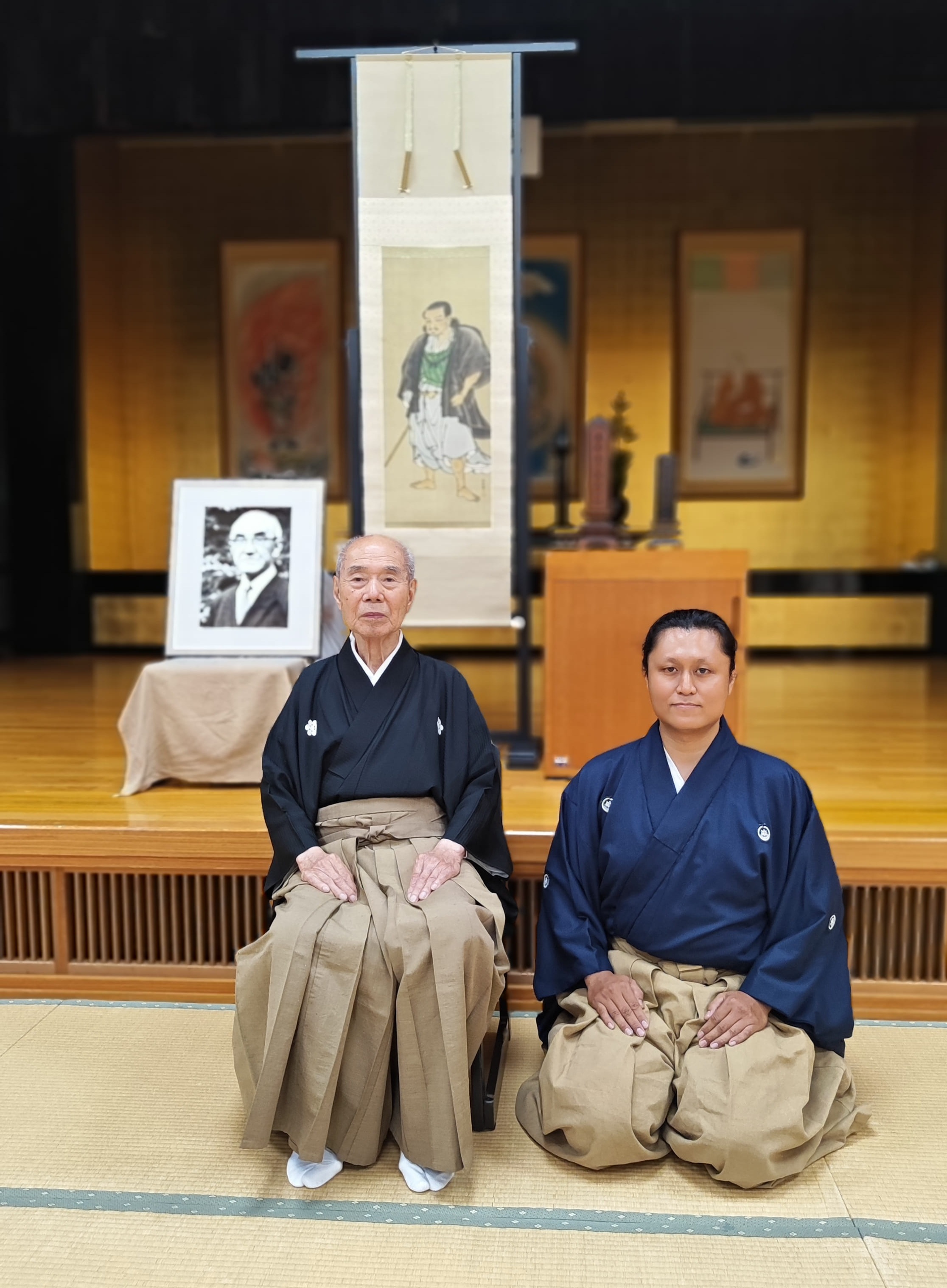 MURIN founder with Soke